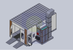 cabina vopsit SOFA V3
